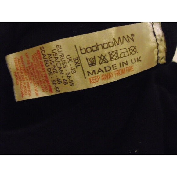 BoohooMan Graphic T-shirt Skull  3XL Black Short Sleeve Mens - Picture 8 of 10